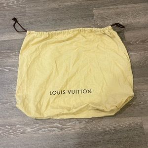 XL LOUIS VUITTON AUTHENTIC DEEP DUSTBAG